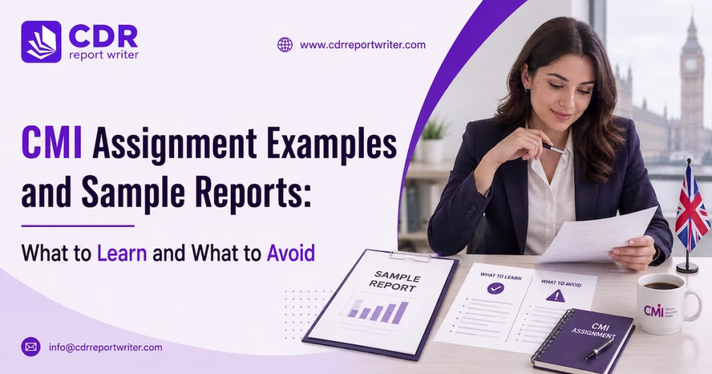 CMI Assignment Examples and Sample Reports: What to Learn and What to Avoid