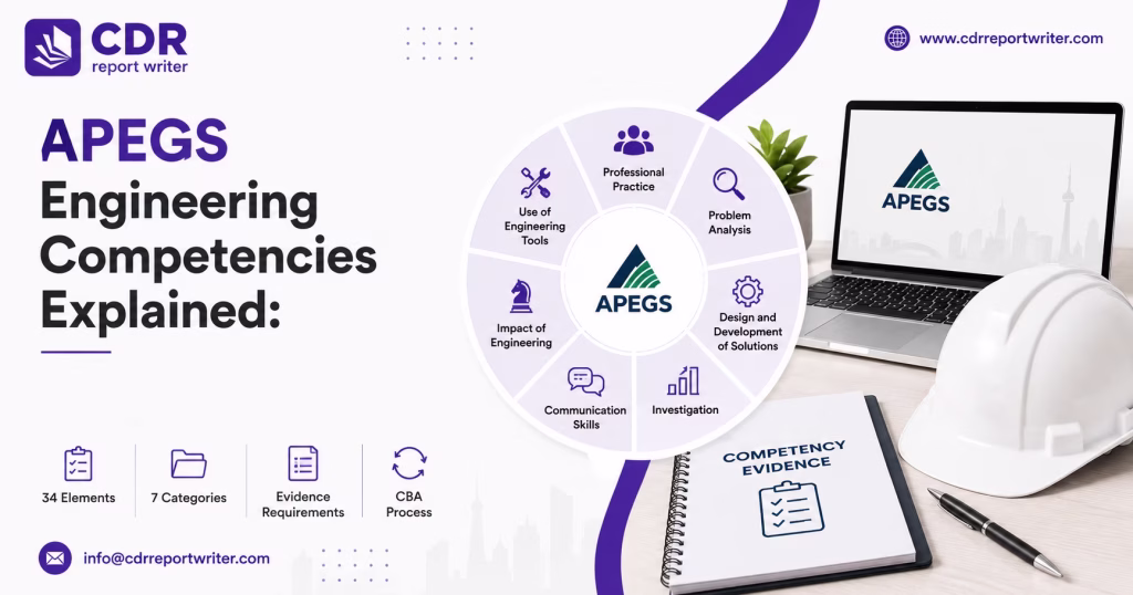 APEGS Engineering Competencies Explained: 34 Elements, 7 Categories and Evidence Requirements